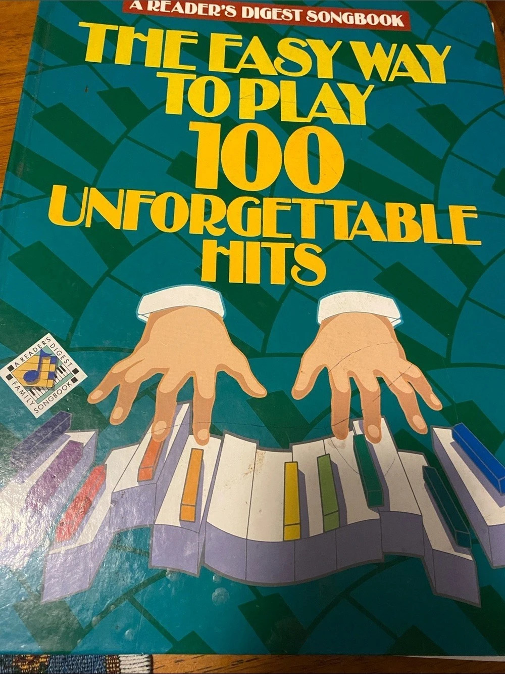 Reader's Digest The Easy Way to Play 100 Unforgettable Hits Songbook Music Book